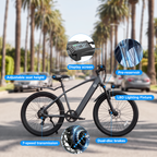 L24 Electric Bike 1000W 22Mph