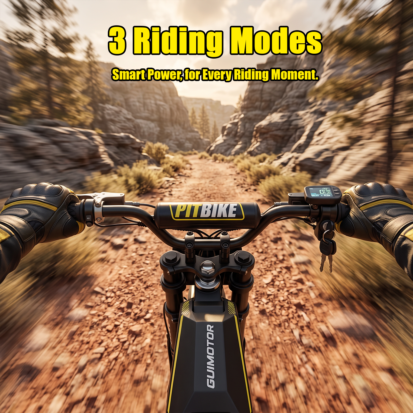G1 Electric Dirt Bike 3000W 40Mph Emoto