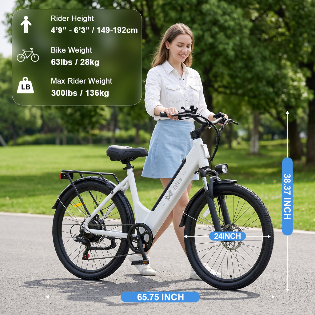MY24 Commuter Electric Bike 1500W