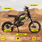 G1 Electric Dirt Bike 3000W 40Mph Emoto