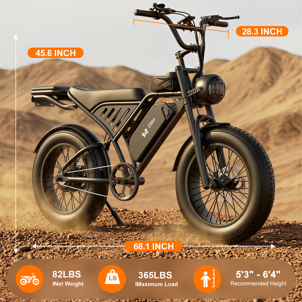 MY20 Electric Mountain Bike 1500W