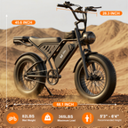 MY20 Electric Mountain Bike 1500W