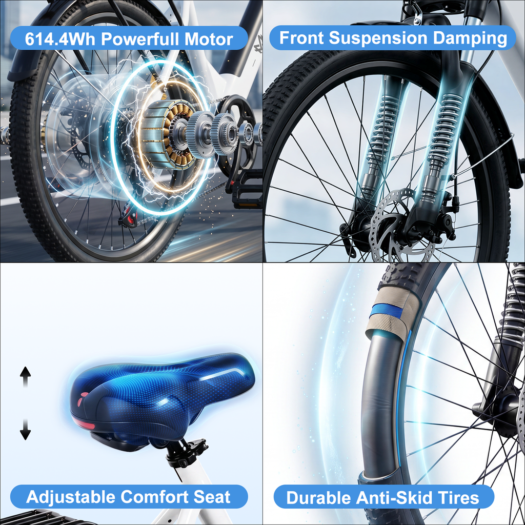 MY24 Commuter Electric Bike 1500W