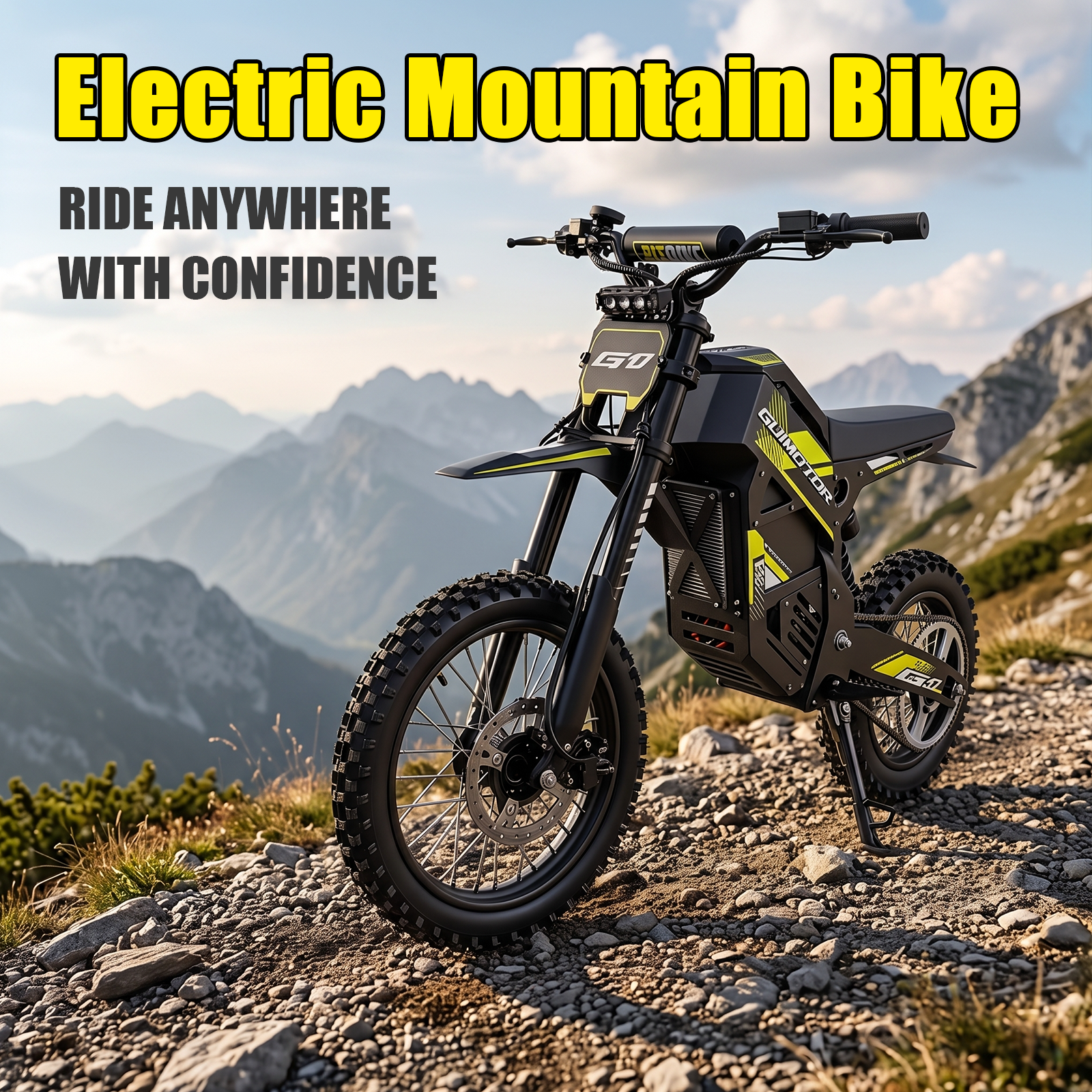 G1 Electric Dirt Bike 3000W 40Mph Emoto